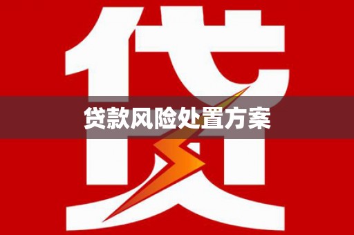 七台河贷款风险处置方案
