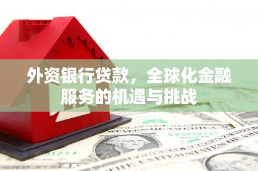 七台河外资银行贷款，全球化金融服务的机遇与挑战