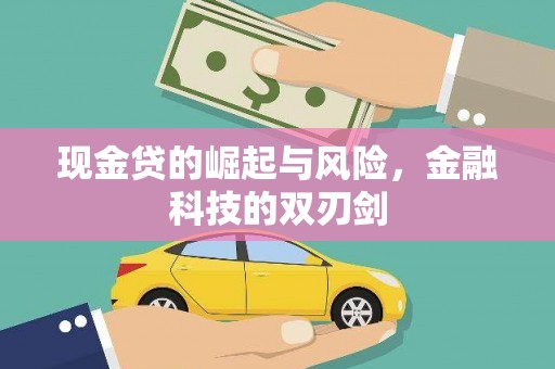 七台河现金贷的崛起与风险，金融科技的双刃剑