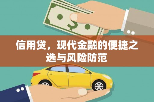 七台河信用贷，现代金融的便捷之选与风险防范