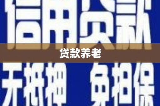 七台河贷款养老