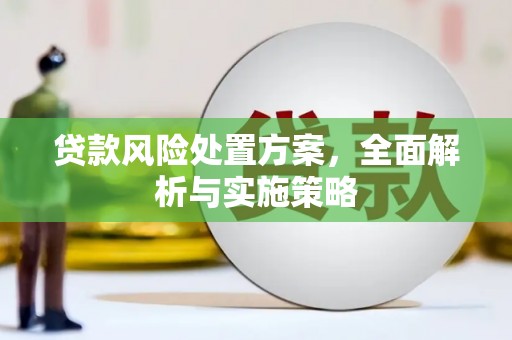 七台河贷款风险处置方案，全面解析与实施策略